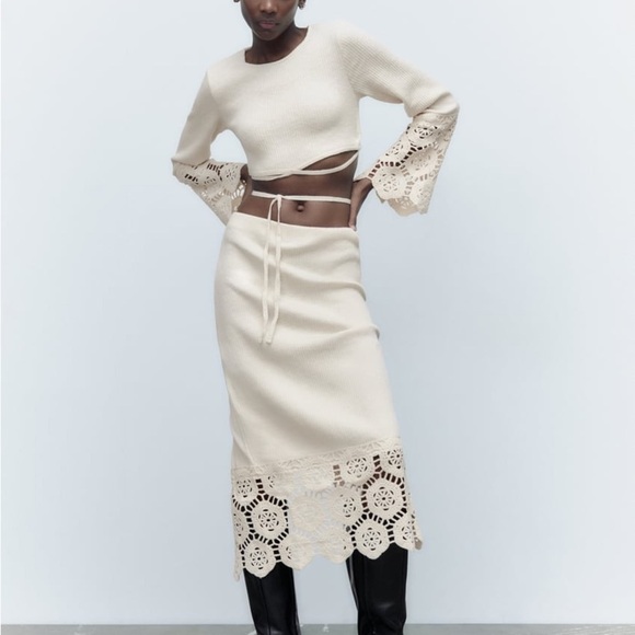 ZARA BLOGGER FAV Ribbed Crochet Set - Picture 7 of 16